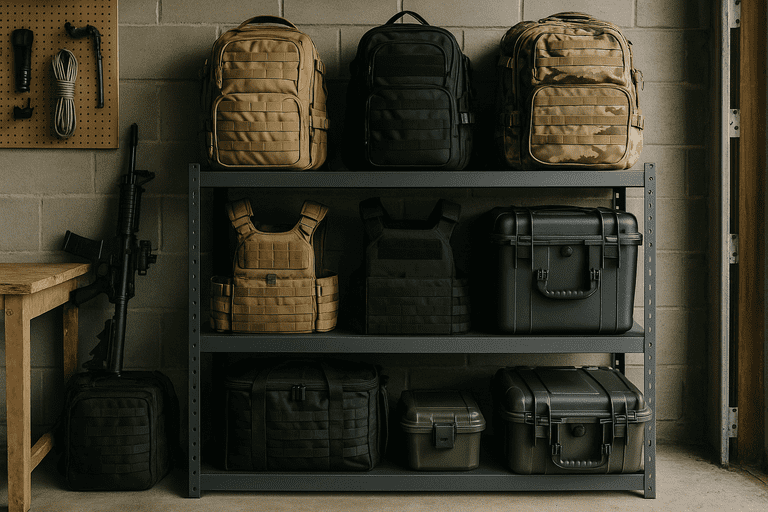 tactical gear storage