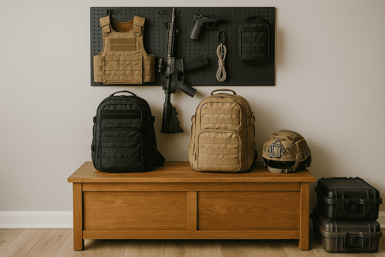 tactical gear storage