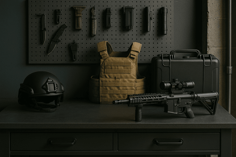 tactical gear storage