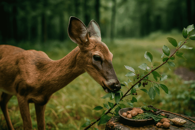 wild deer food